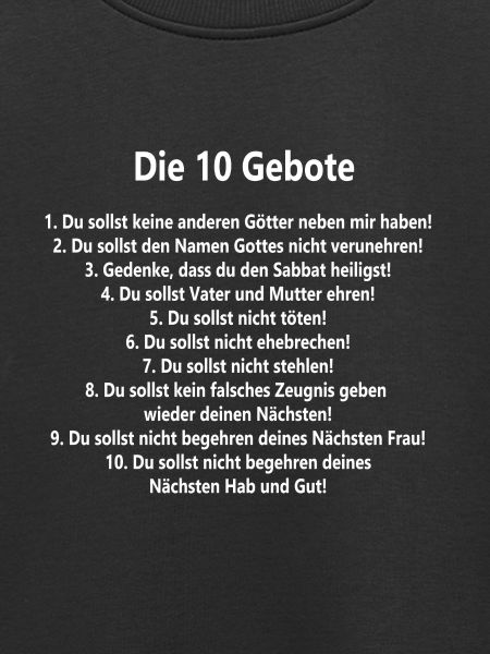 10 commandements