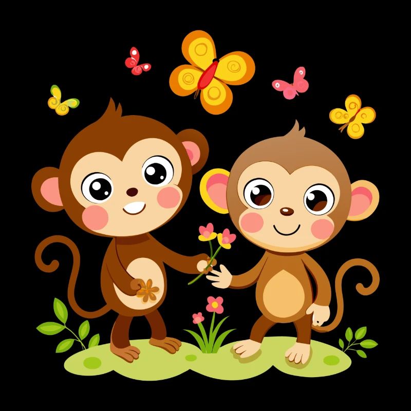 Jungle Junior: Playful Monkey Adventure