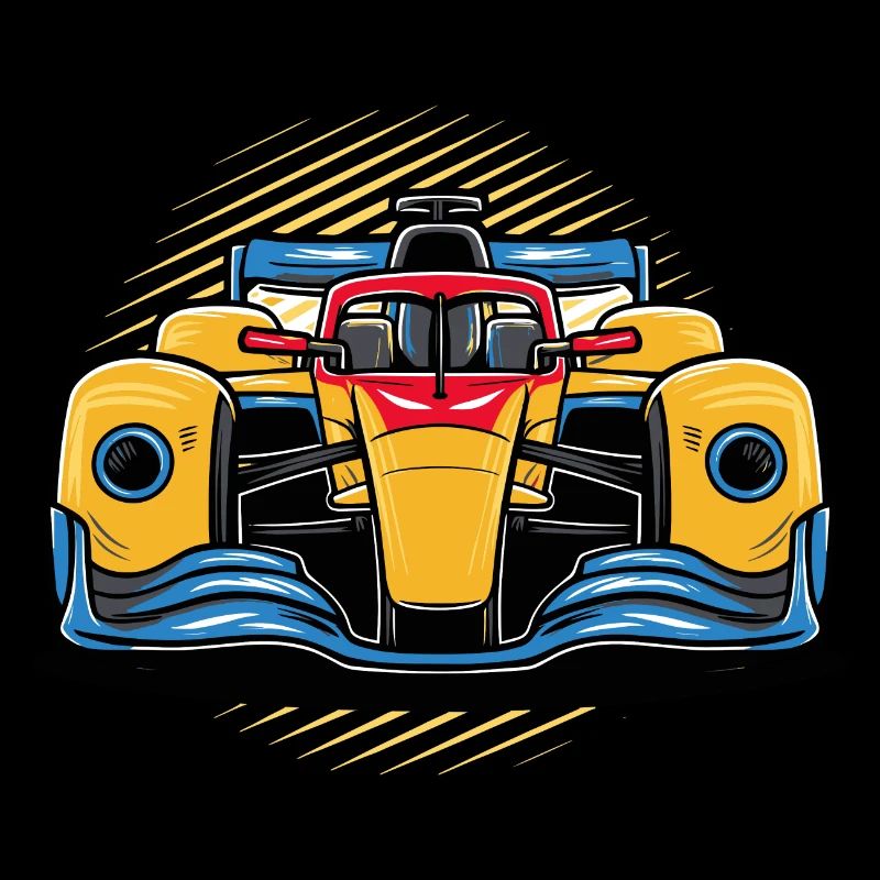 Voitures de course - les petits coureurs