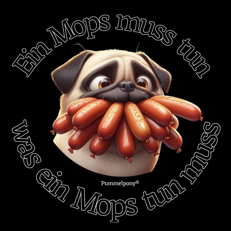 Ein Mops muss tun was ein Mops tun muss