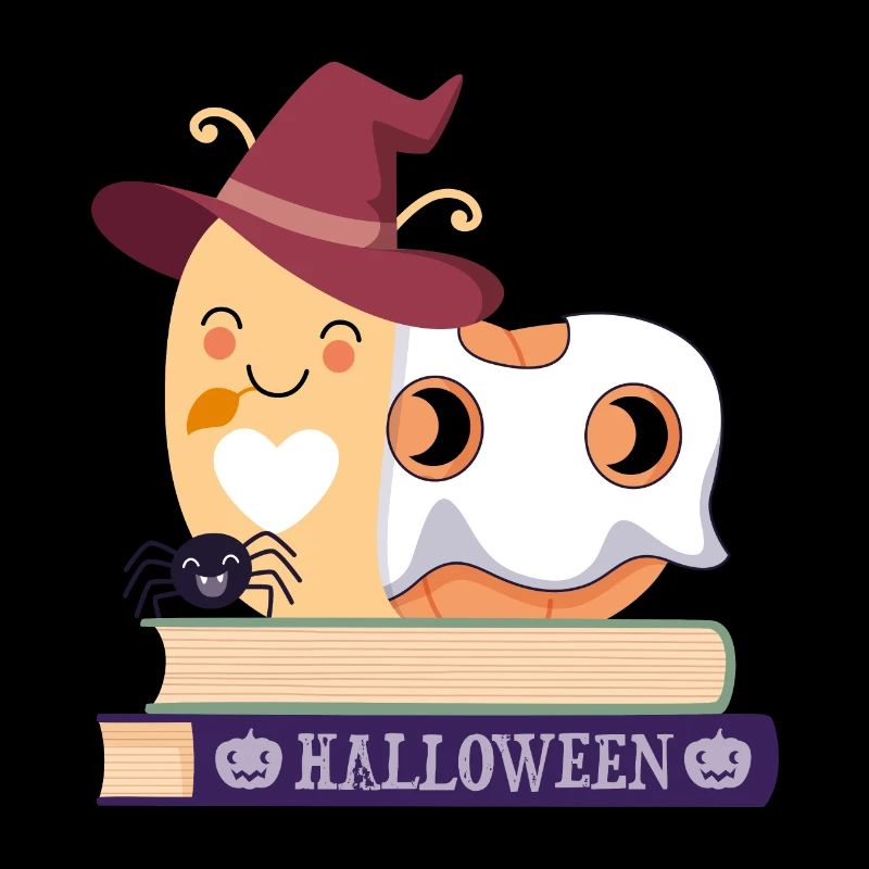 Pumpkin Snail Halloween