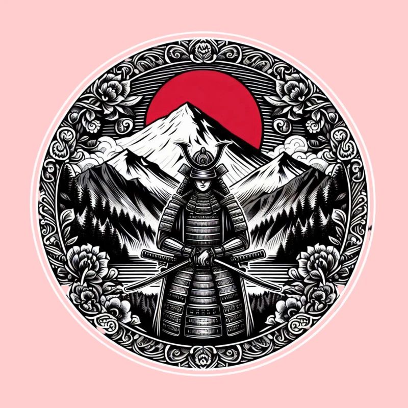 Guerrier Samouraï japonais