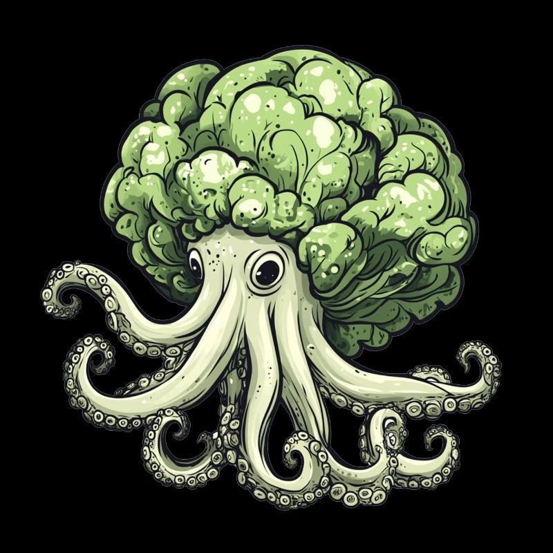 Oktopus Kohlkopf