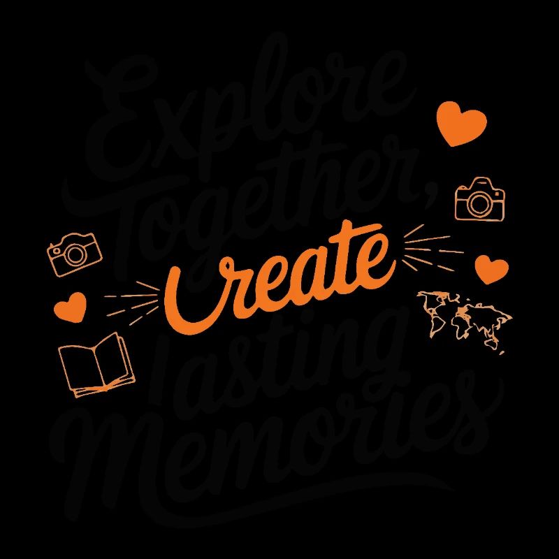 Explorez ensemble adevnture citation de voyage art texte