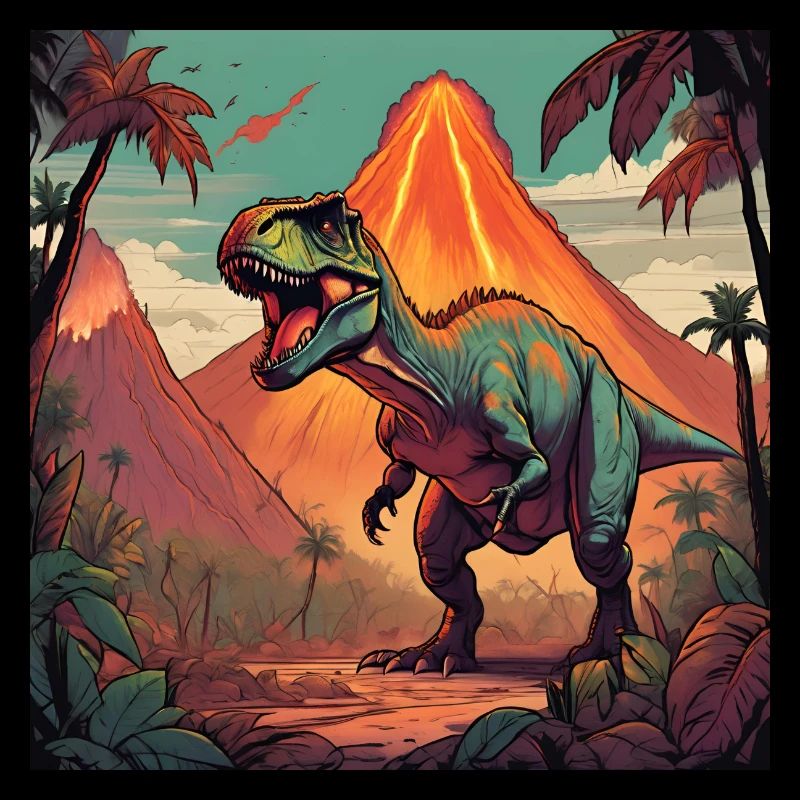 T-Rex Dinosaurier Dinosaure