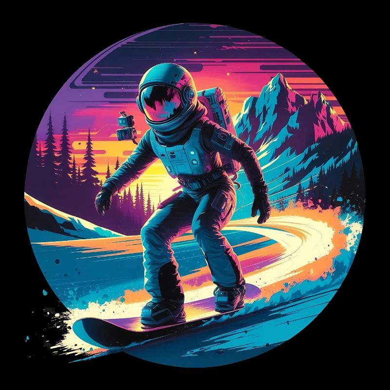 5Snowboard des années 80