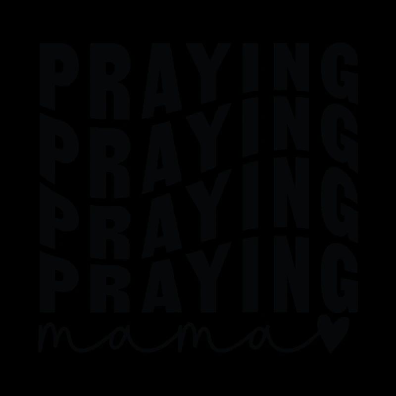 praying mom