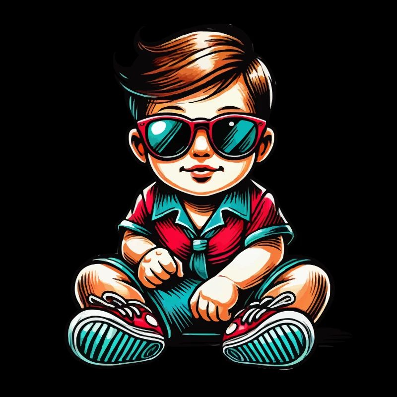 Lunettes de soleil pour bébé Comic