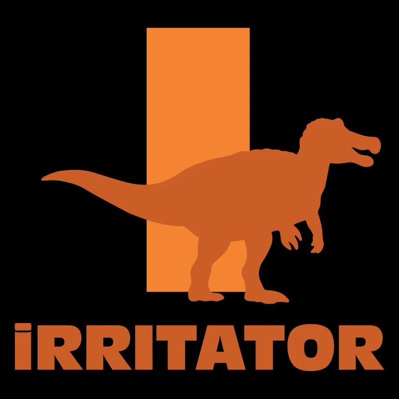 Dino Dinosaurier Alphabet Name Buchstabe I Vector