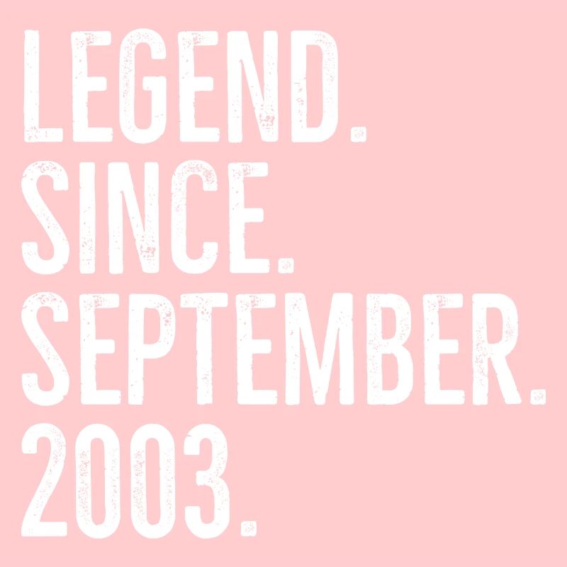 Legende seit September 2003