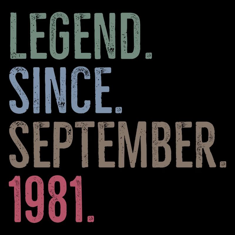 Legende seit September 1981