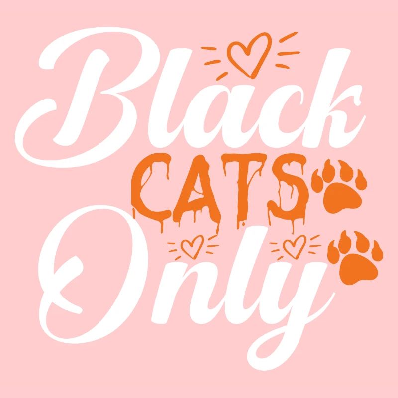 Chats noirs seulement
