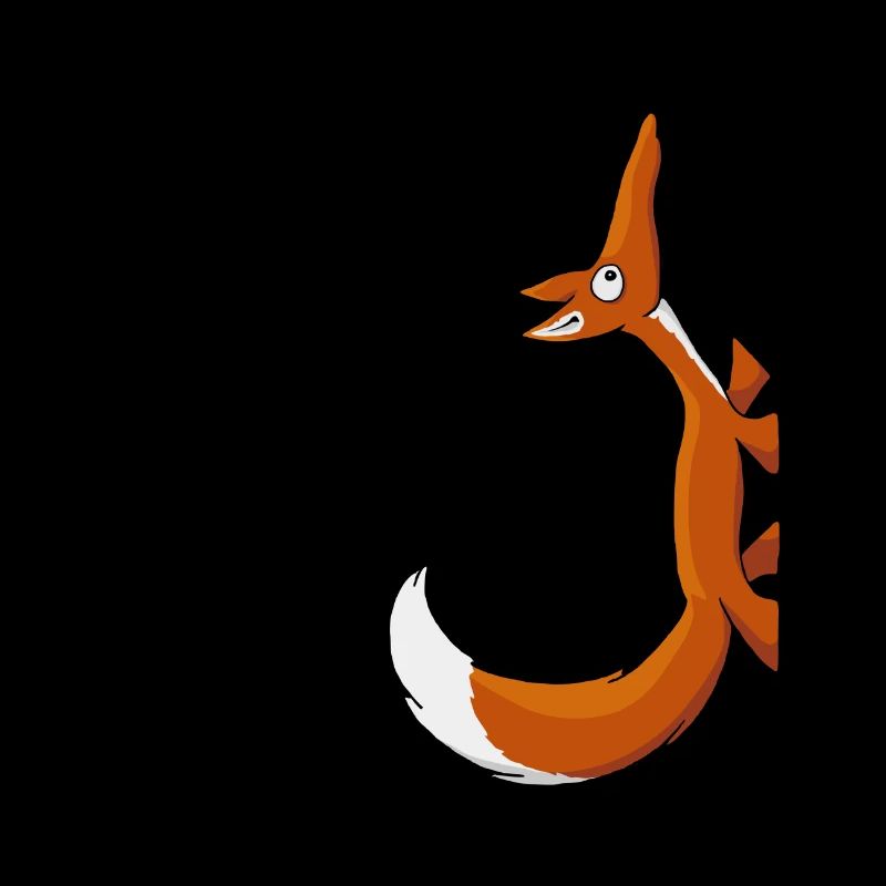 Restez bizarre! Bizarre étrange renard confiant