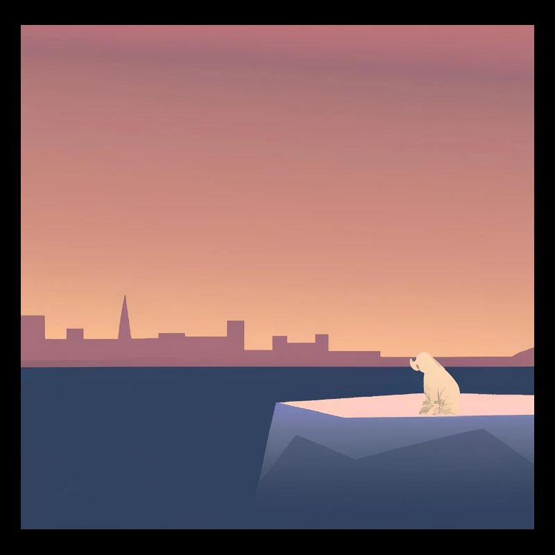 Endangered Animals, Polar Bear Illustration, Global Warming