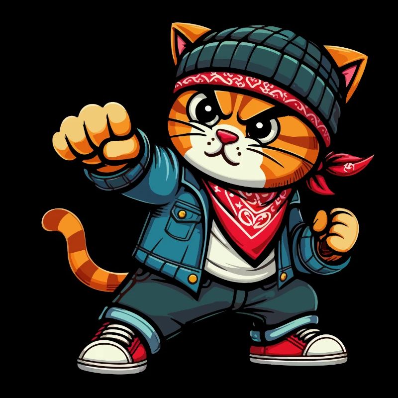 Chat forcé : Combat