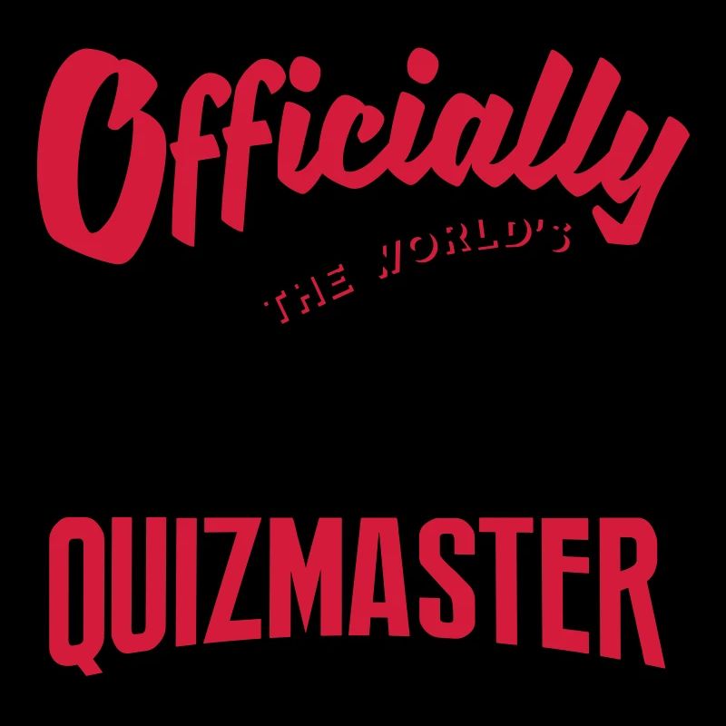 Officially greatest quizmaster worlds