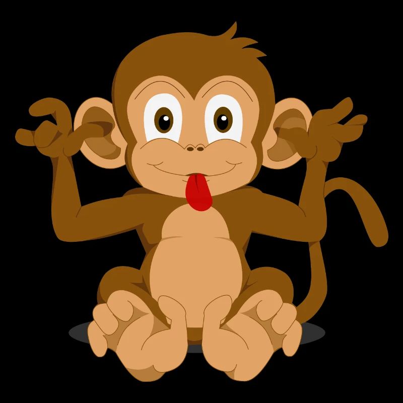 Frecher Affe