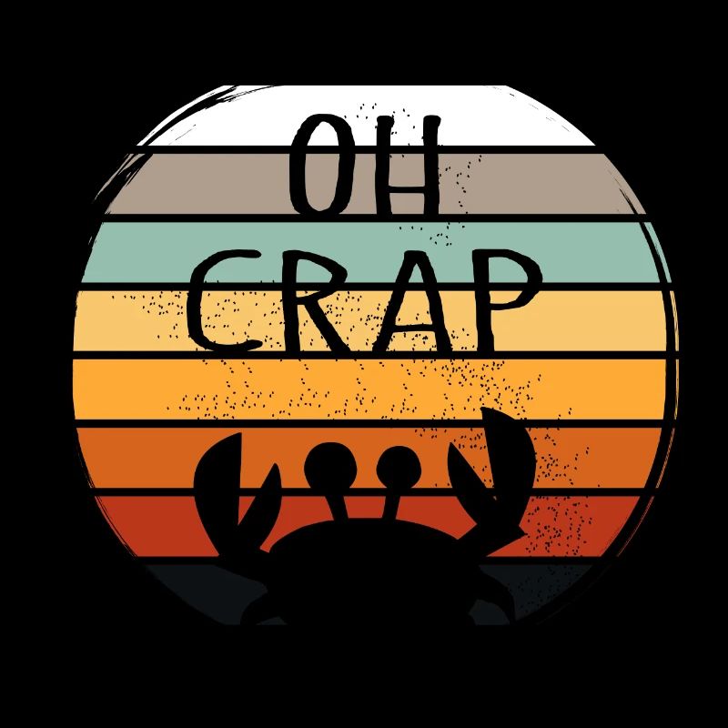 Oh Crab - Sunset Schwarze Krabbe