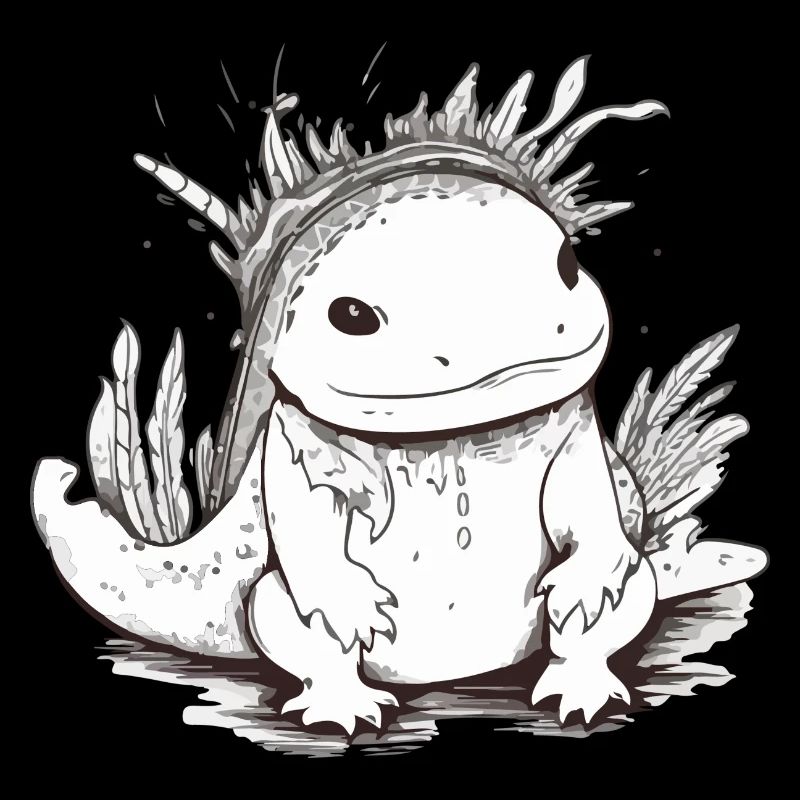 Kouak der Axolotl