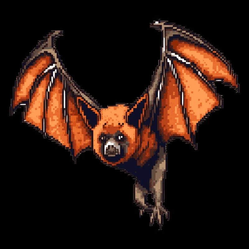 Flying fox dans de vieux graphismes rétro 16 bits