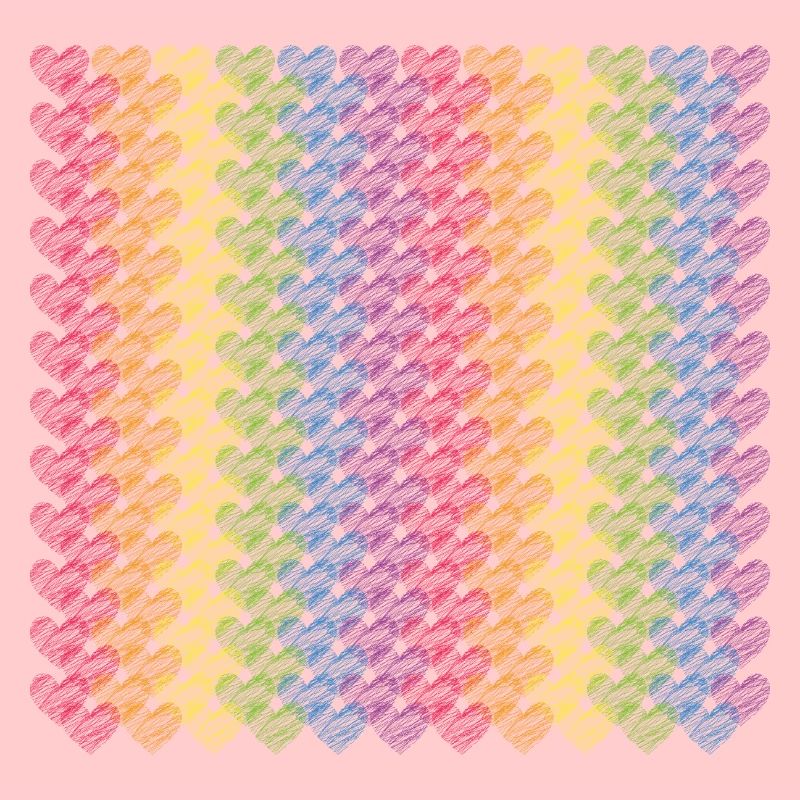 Pride Herzen Regenbogenfahne Regenbogen