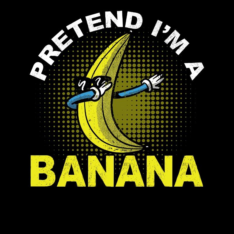 Horror Halloween Ich bin eine Banane Gruselig