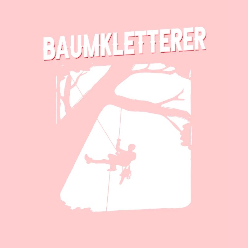 Baumklettern Baumpfleger Arborist Baumkletterer