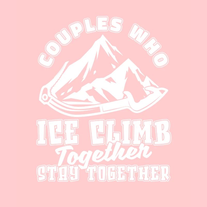 Eisklettern Paar