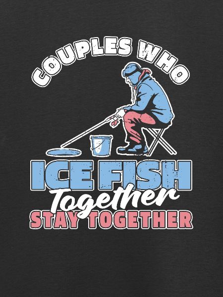 Ice Fishing Ice Fishing Couple