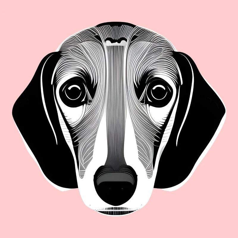 Portrait de teckel