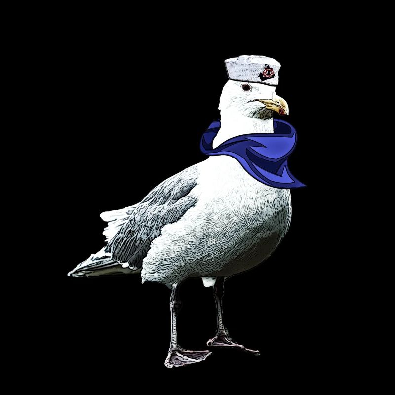 Seefahrer Möwe | Yolo-Artwork