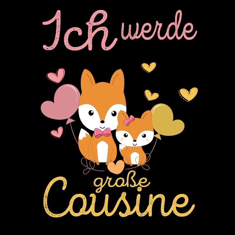 Cousine Ich werde große Cousine