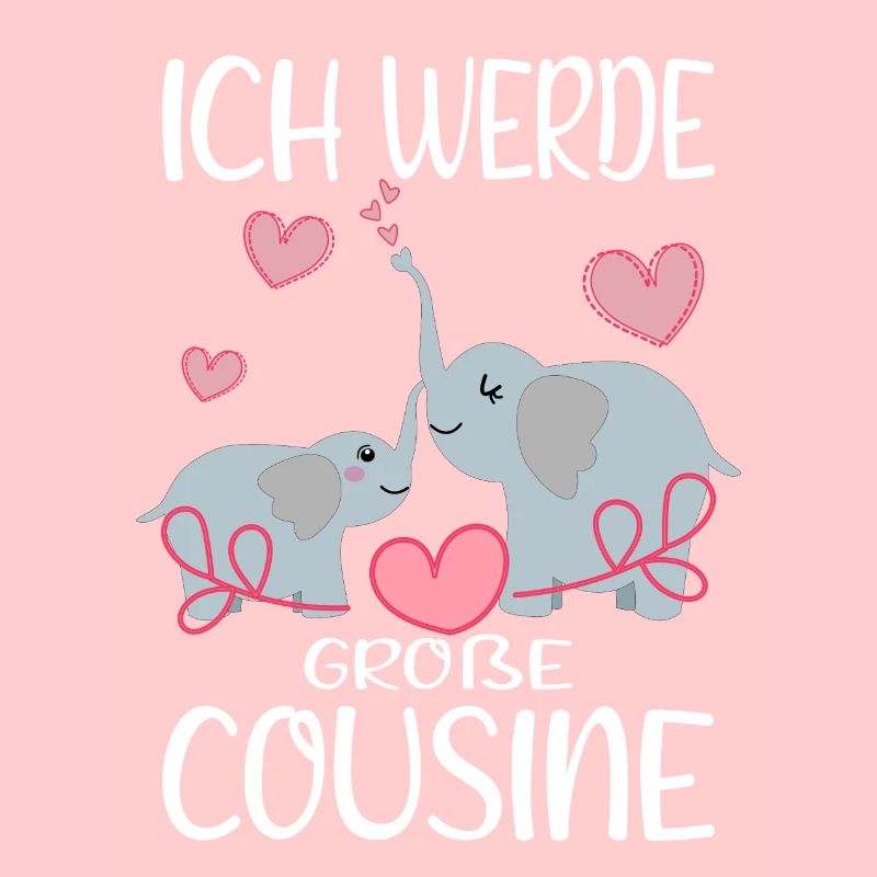 Cousine Ich werde große Cousine Geschenkidee