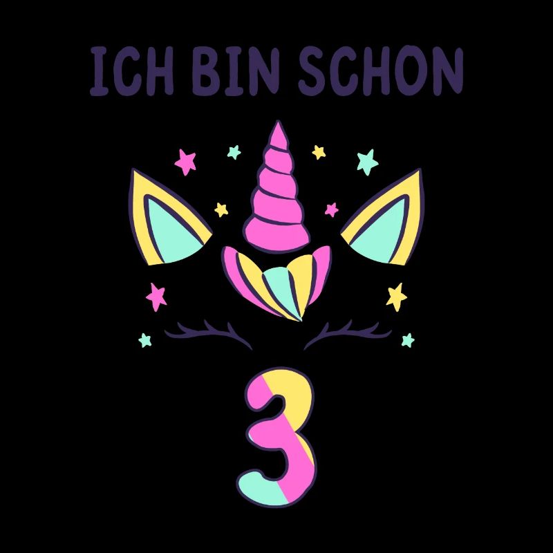 Ich bin schon 3 Einhorn