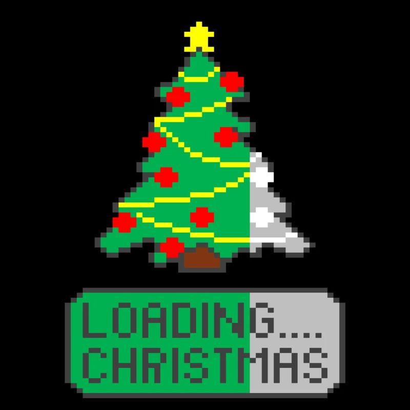 Weihnachtsbaum wird geladen