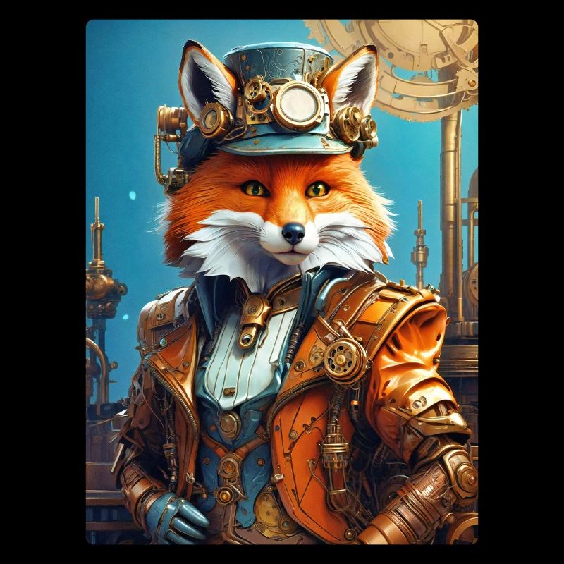 Steampunk Firefighter Fox 1.5