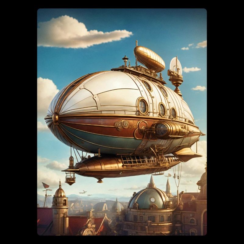 Steampunk Luftschiff 1.9