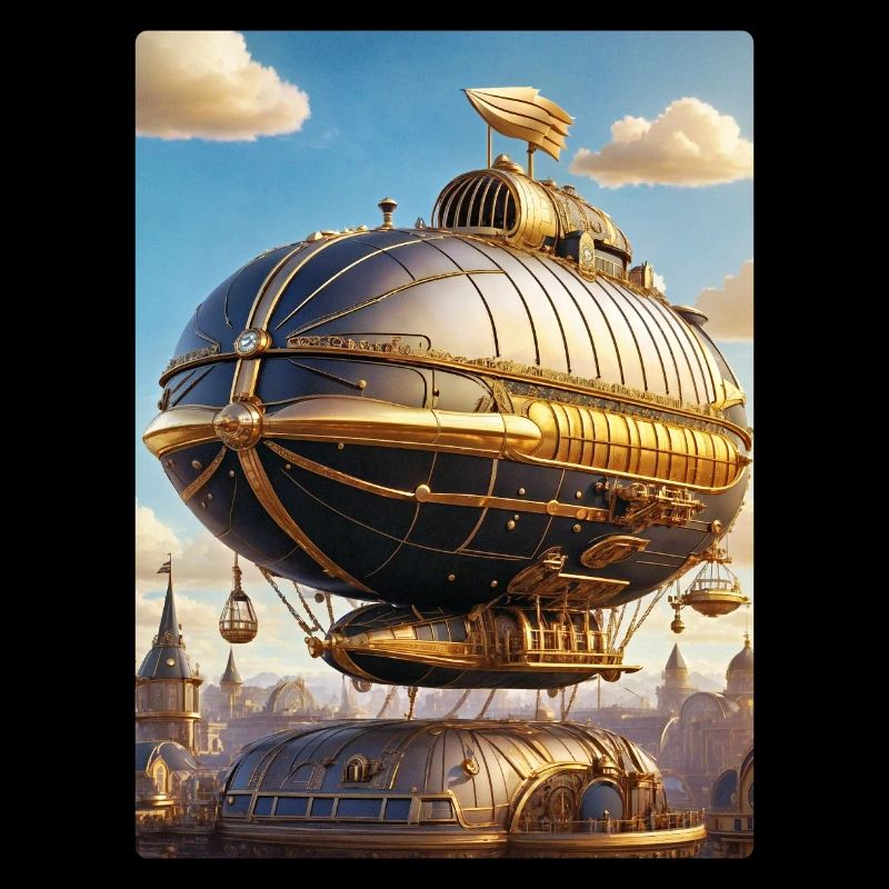 Steampunk Luftschiff 1.11