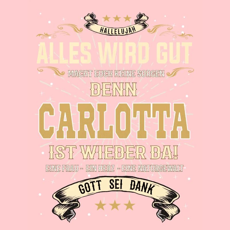 Alles wird gut denn Carlotta Ist da Outfit