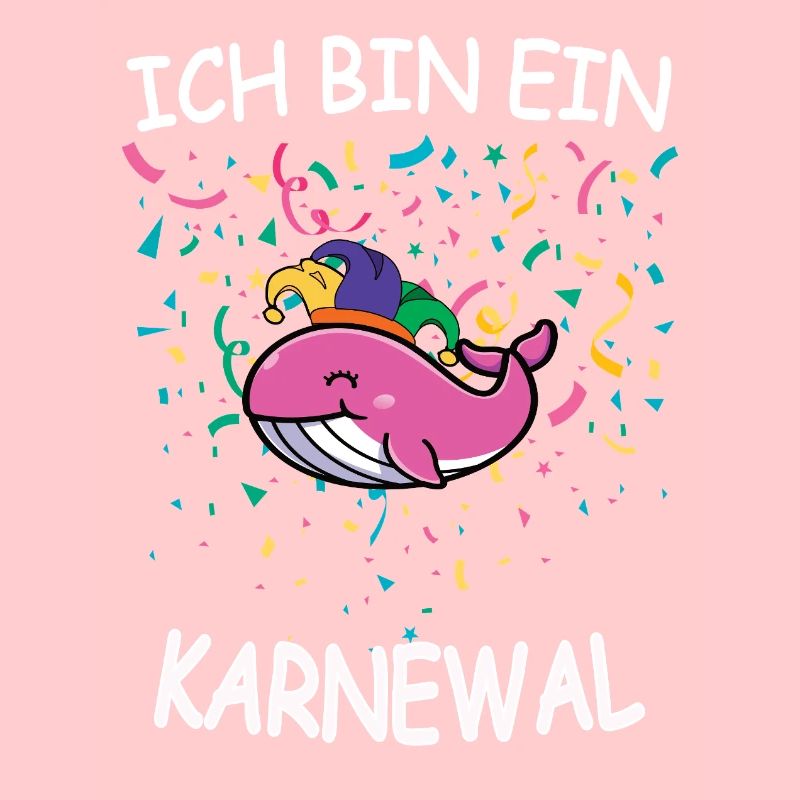 Ich bin ein Karnewal Karneval Fasching Konfetti