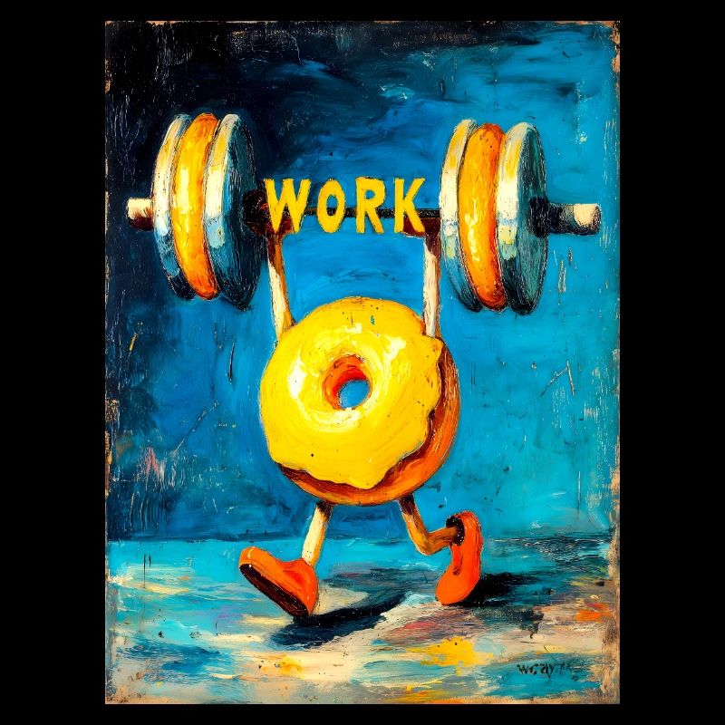 "Workout" by van Gogh