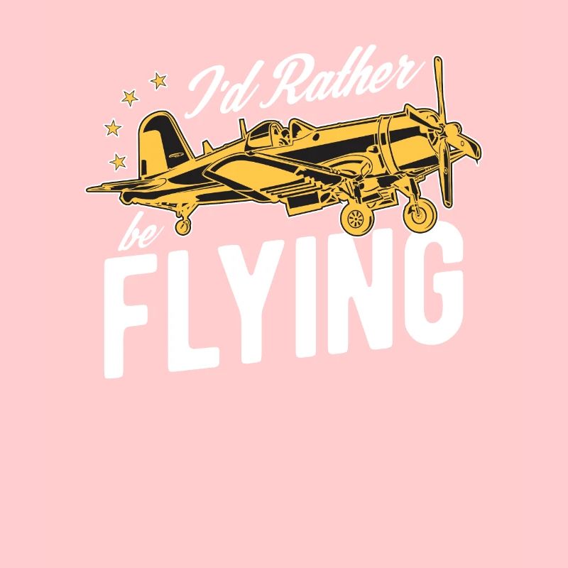 Ich Würde Eher Pilotflugzeug-liebhaber-luftfahrt