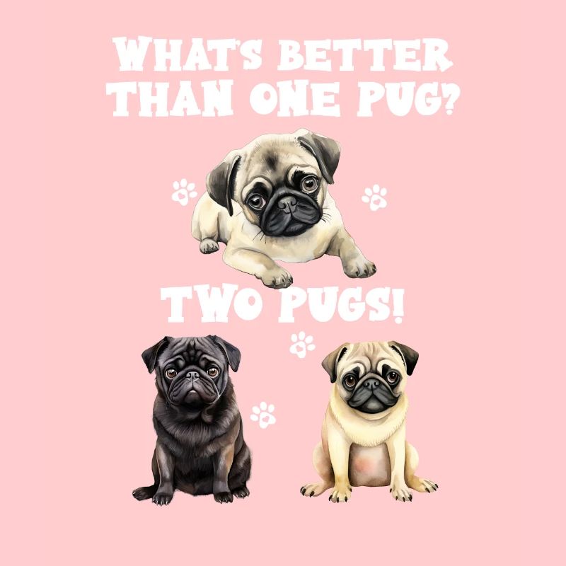 What s better than one Pug? Two Pugs doglover