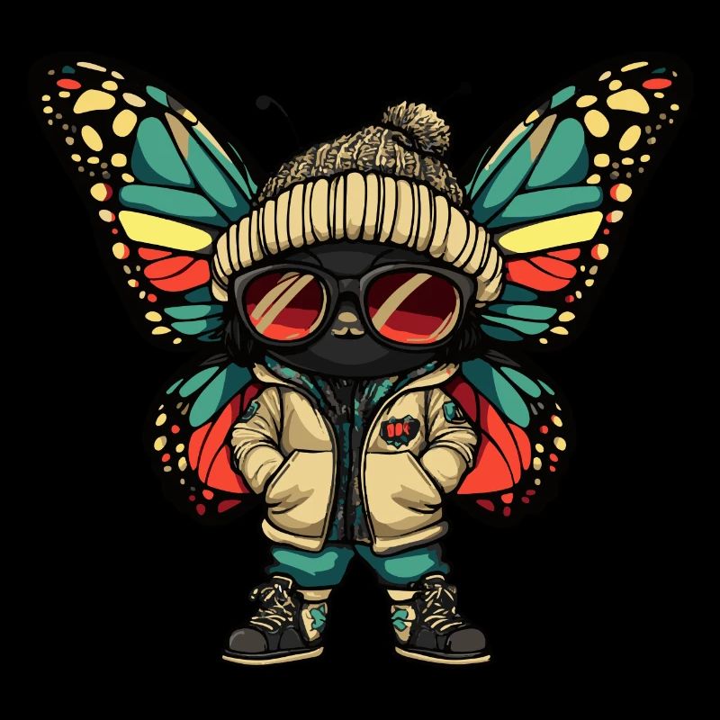 Papillon Hiver