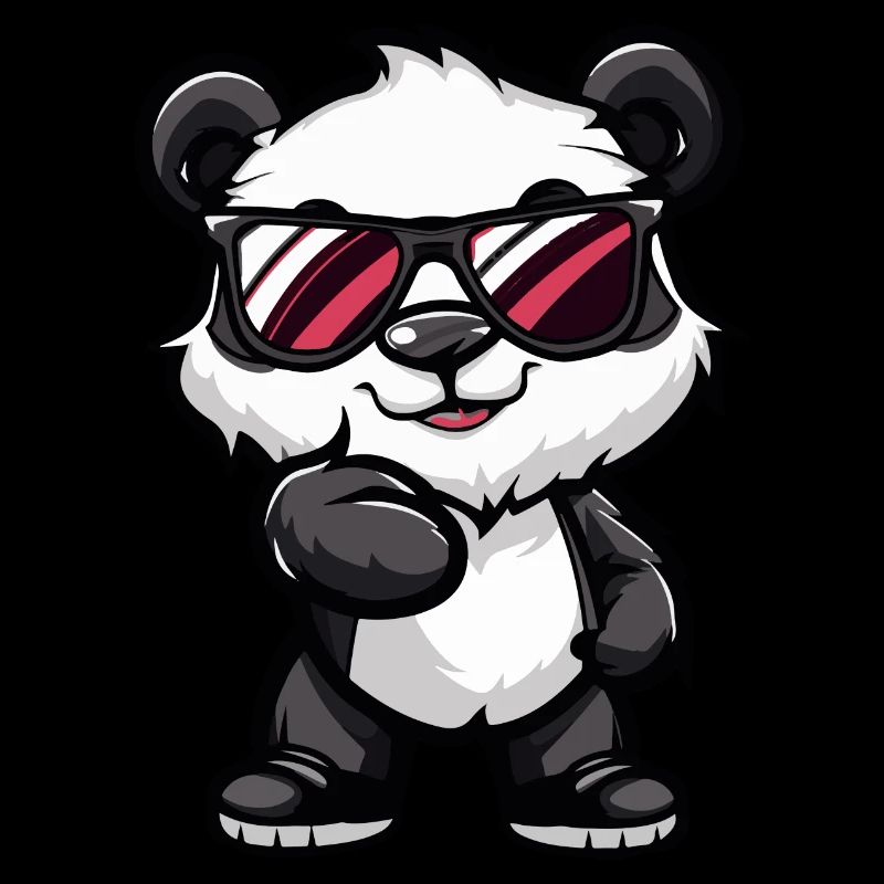 Panda Comic Cool
