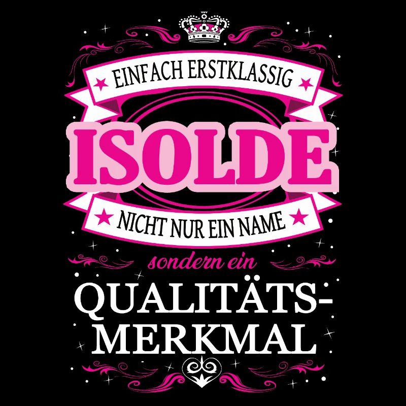 Caractéristique de qualité Isolde tout simplement de première classe