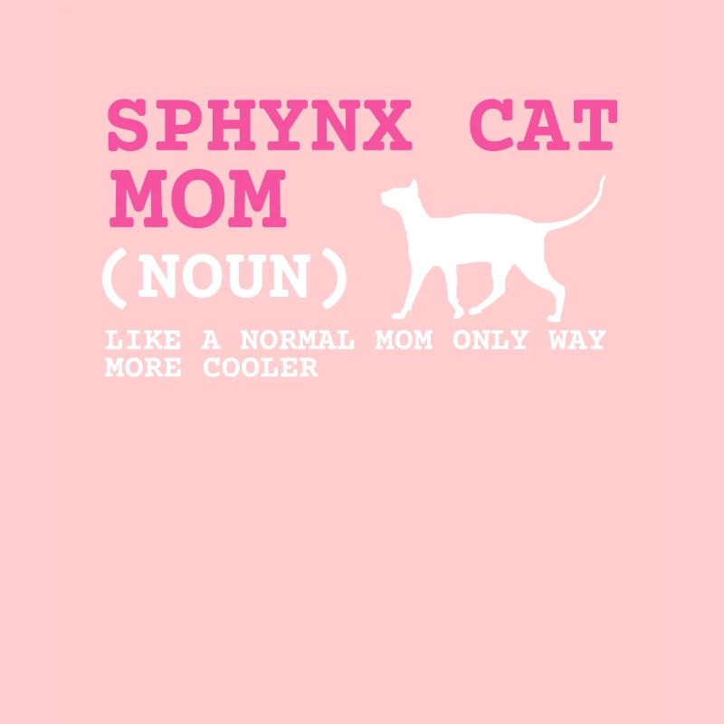 Sphynx Maman Chat Sans Poils Propriétaire de Chat