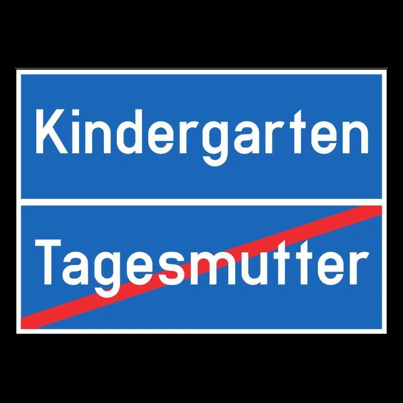 Ortsschild Tagesmutter Kindergarten Lichtenstein