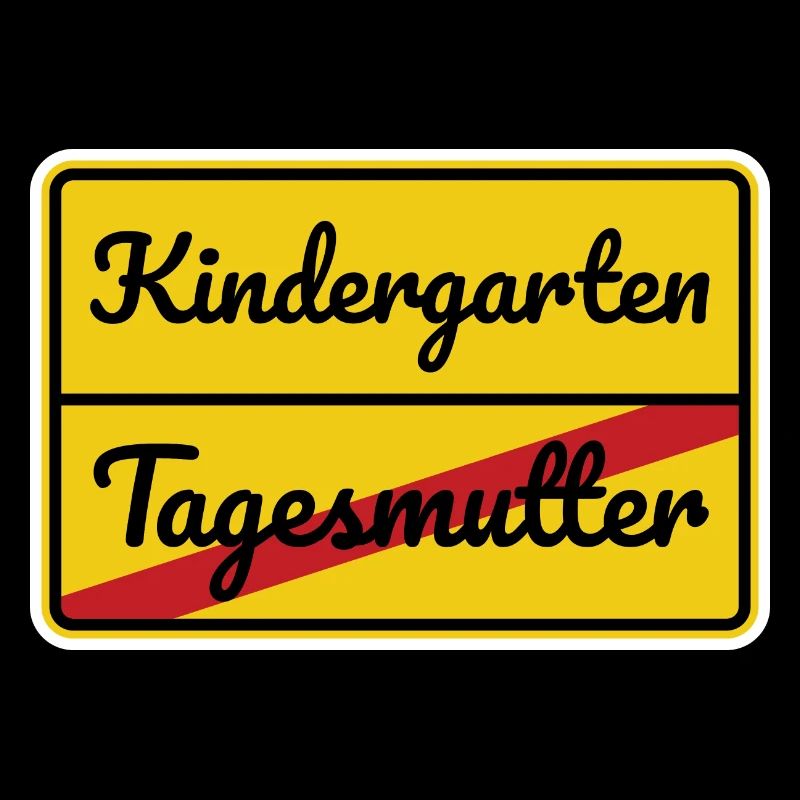 Tagesmutter Kindergarten Ortsschild