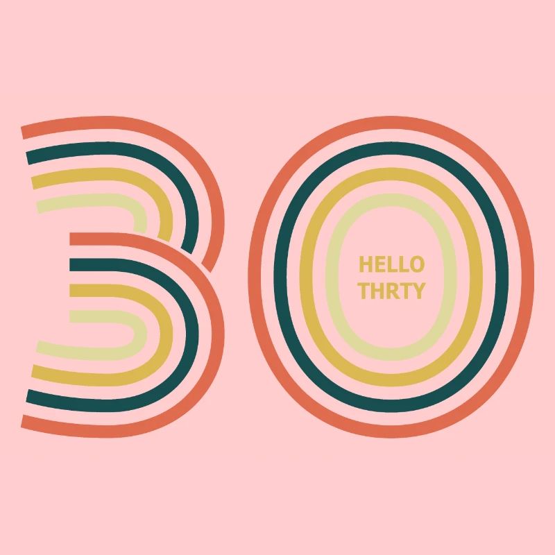 Hallo 30. 30. Geburtstag